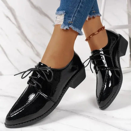 Black Oxford Shoes | Women&