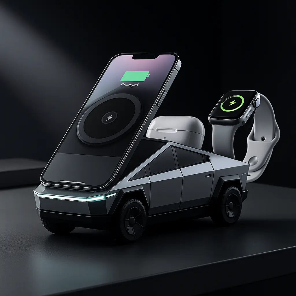 Desktop Wireless Charger | 3-In-1 Wireless Charger | Novara Shop