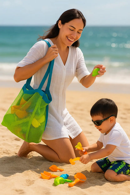 Kids Beach Toys | Kids Mesh Toy Bag | Novara Shop