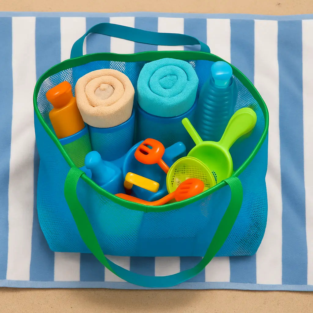 Kids Beach Toys | Kids Mesh Toy Bag | Novara Shop