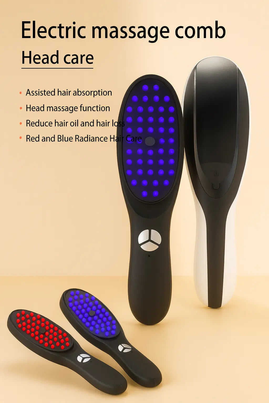Scalp Massager Comb | Hair Growth Comb | Novara Shop