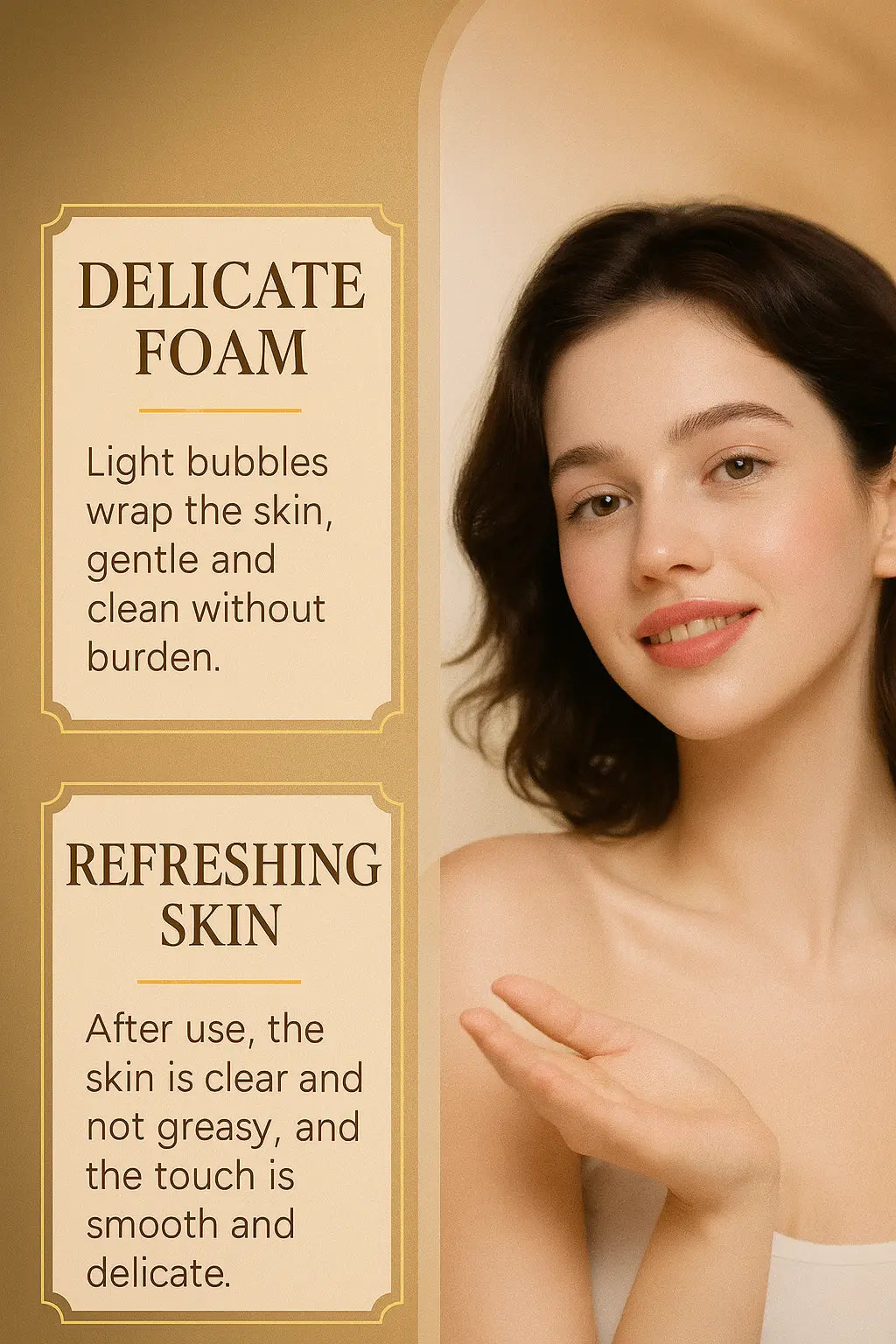 Bubble Deep Cleansing Mask. Gently cleanses facial skin, controls oil, removes blackheads, and provides hydration and moisture. Novara Shop