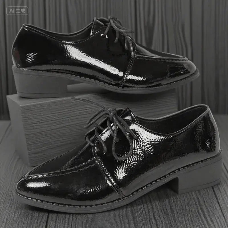 Black Oxford Shoes | Women&