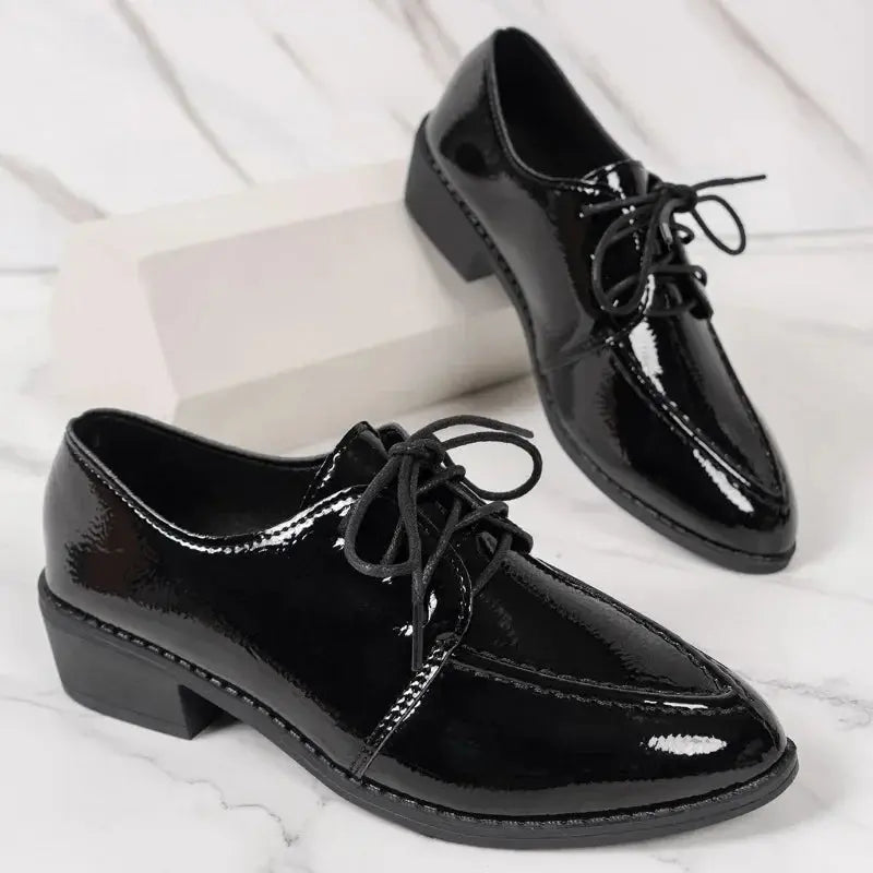 Black Oxford Shoes | Women&