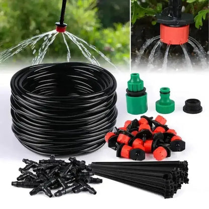 Automatic Watering Garden Hose Micro Drip Watering Kits Adjustable Nozzle Garden Supplies System Water Novara Shop