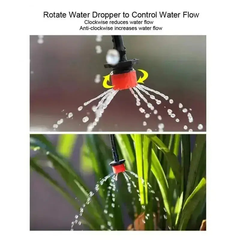 Automatic Watering Garden Hose Micro Drip Watering Kits Adjustable Nozzle Garden Supplies System Water Novara Shop