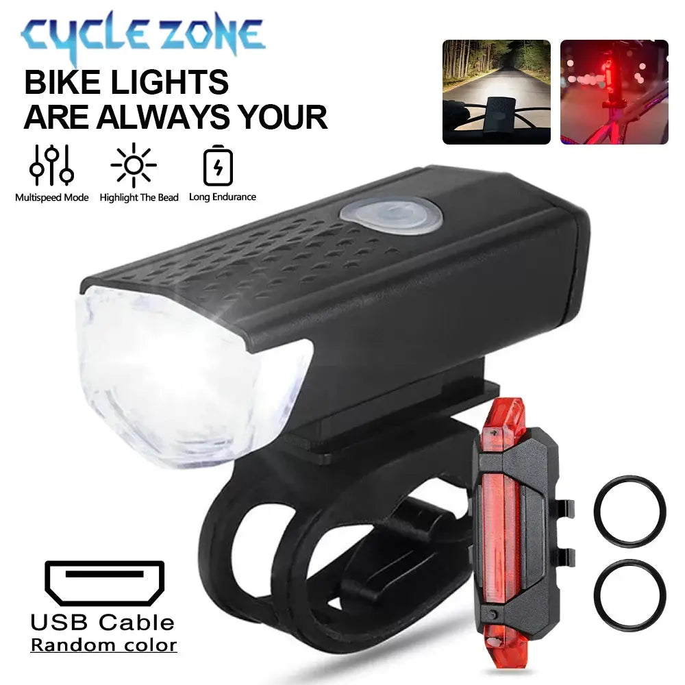 Bike Light Set | Rechargeable Bike Lights | Novara Shop