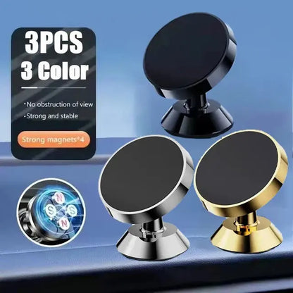 Magnetic Car Phone Holder Mobile Cell Phone Holder Stand Magnet Mount Bracket In Car For iPhone 15 14 13 12 Samsung Redmi Xiaomi Novara Shop