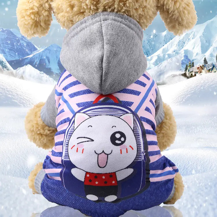 Pet Clothes Four-Legged Clothes Button Dog Clothes Novara Shop