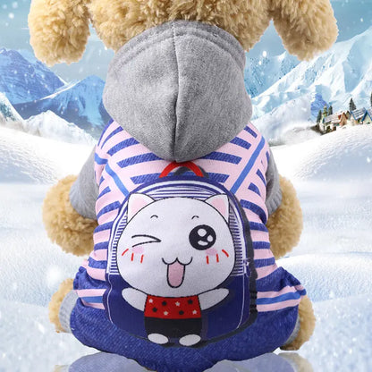 Pet Clothes Four-Legged Clothes Button Dog Clothes Novara Shop