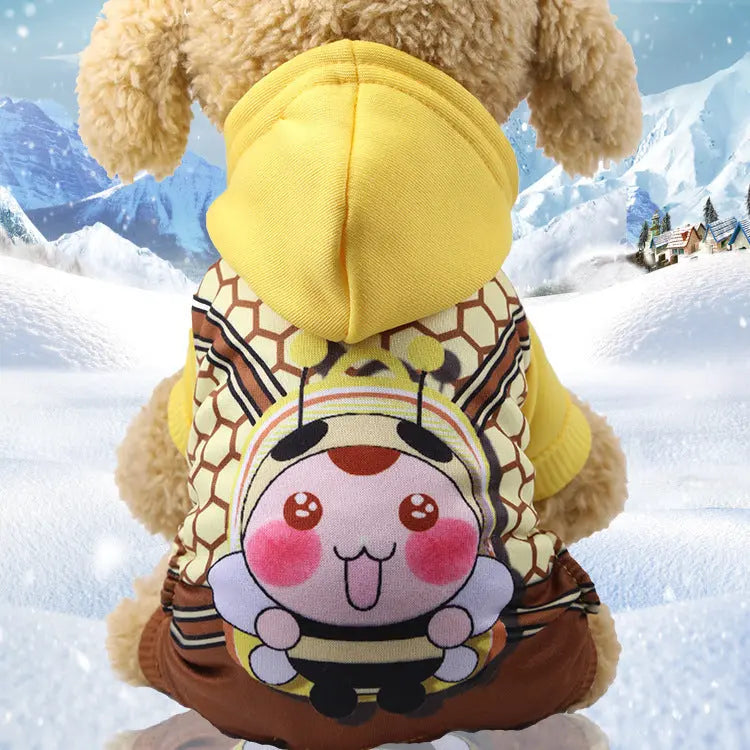 Pet Clothes Four-Legged Clothes Button Dog Clothes Novara Shop