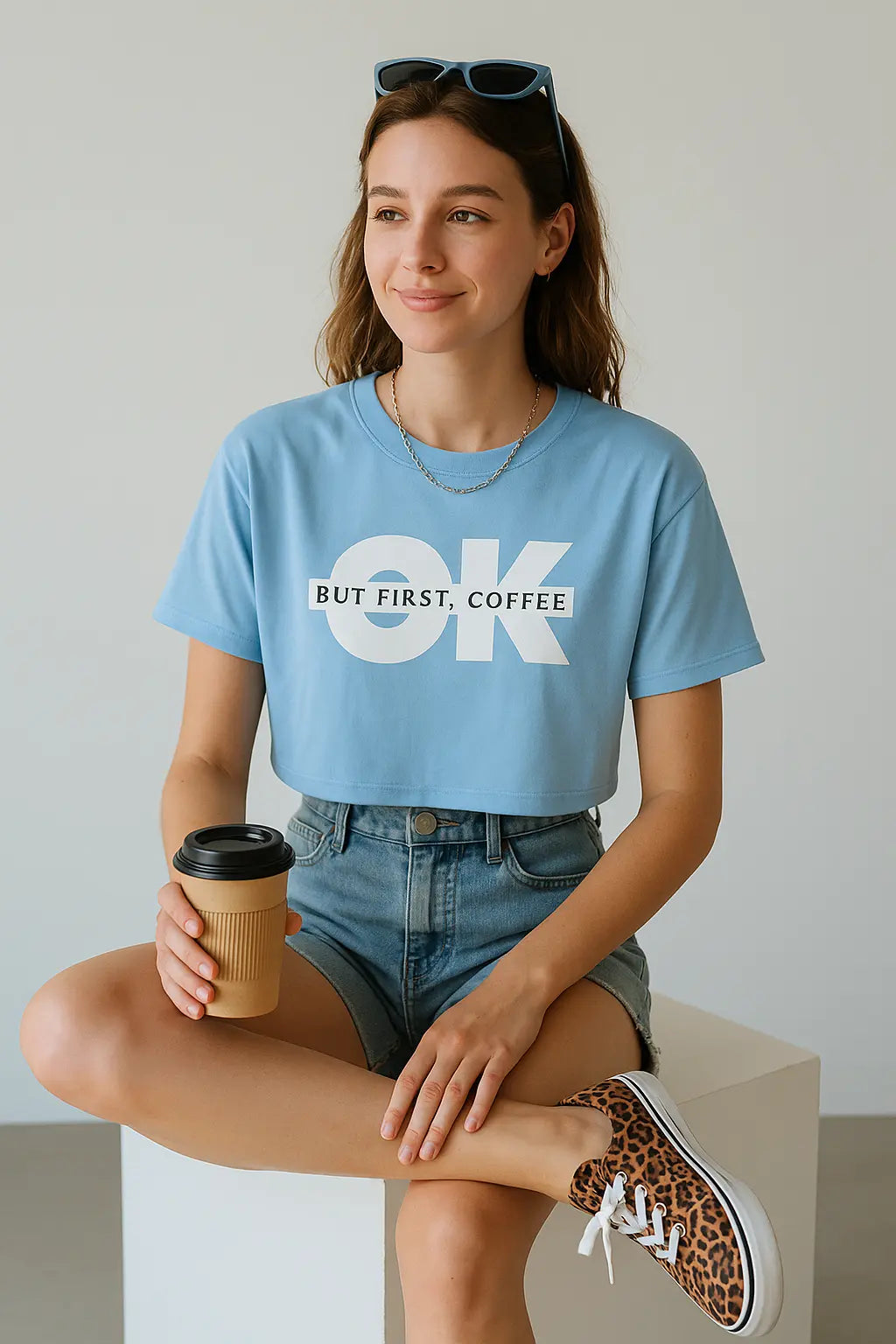 OK Coffee Crop Tee Women