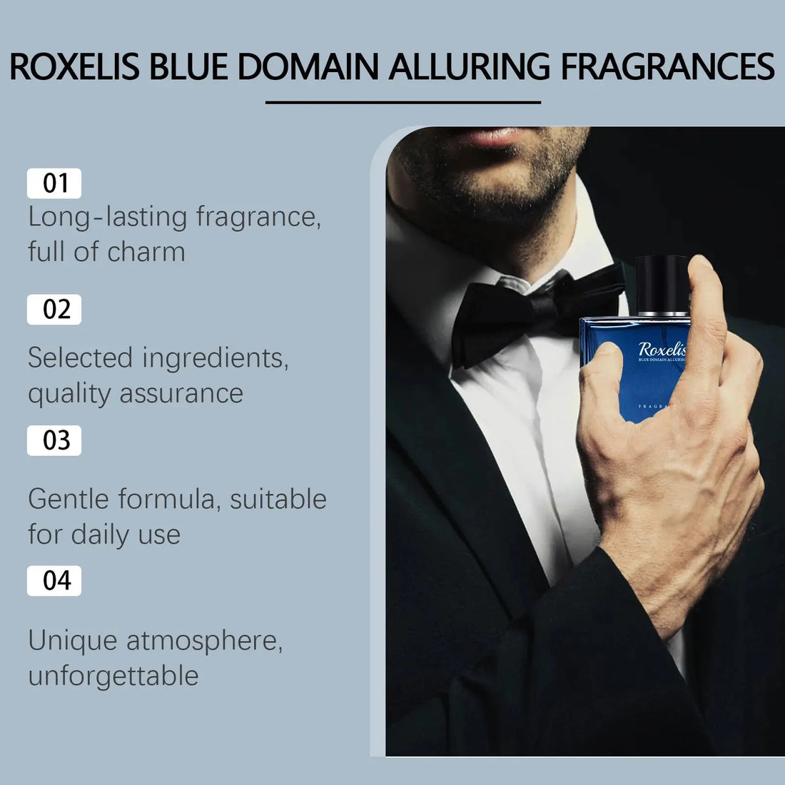 Roxelís Blue Perfume | Long Lasting Perfume | Novara Shop