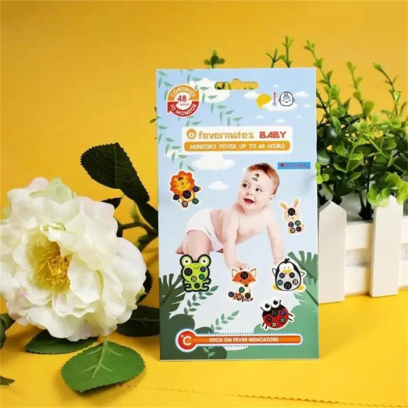Forehead Fever Stickers Temperature Fever Patch for Kid Baby