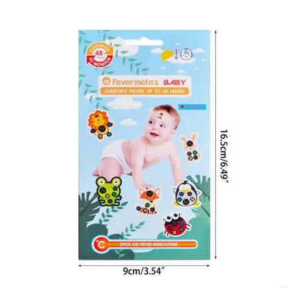 Forehead Fever Stickers Temperature Fever Patch for Kid Baby