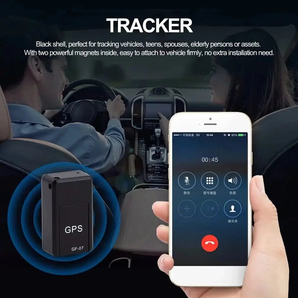 GPS Positioner GF-07 Accurate and Convenient Small Positioner Easy to Install in Car Vehicles Remote and Accurate Positioning Mo Novara Shop