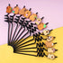 12pcs Cartoon Capybara Reusable Straws Durable PET Plastic 