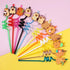 12pcs Cartoon Capybara Reusable Straws Durable PET Plastic 