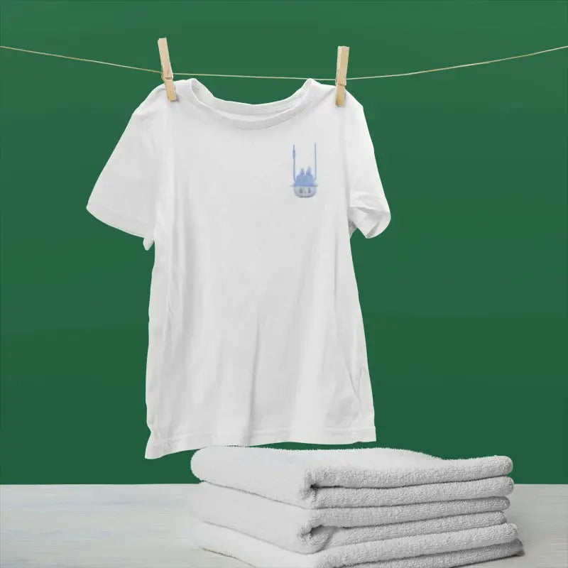 Bulala Bunny Cup: Blue - hat, clear - faced, cute portable design—fun style for Bulala T - shirts. Novara Shop