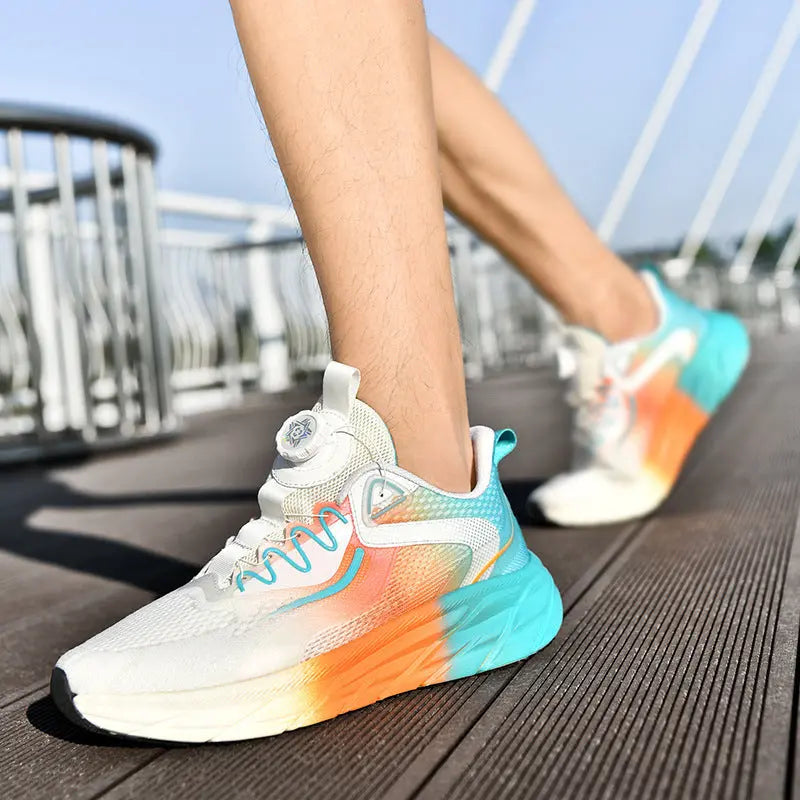 Mesh Breathable Casual Versatile Plus Size Soft Bottom Running Men Fashionable Sports Shoes Novara Shop
