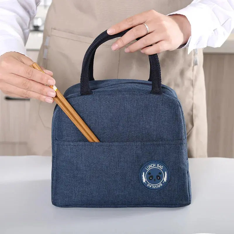 1pc Insulated Lunch Bag Leak Proof Thermal Lunch Box Bag Portable Food Container For Work School Picnic Aluminum Foil Bento Bags Novara Shop