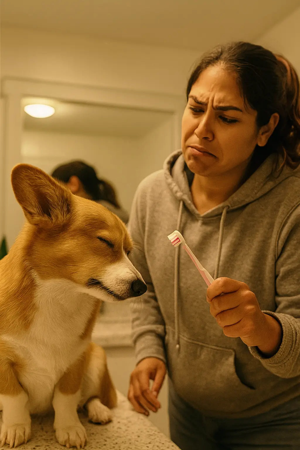 Toothbrush for Pets | Three-Sided Toothbrush | Novara Shop