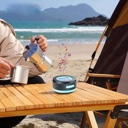 Small Wireless Bone Conduction Speakers Bluetooth Vibration 