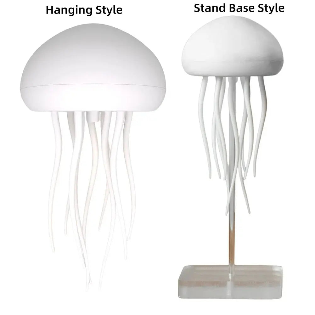 Creative Jellyfish Light Voice Control Type-C Charging Cute Jellyfish Bedside Lamp Flexible Tentacles for Holiday Children Gifts Novara Shop