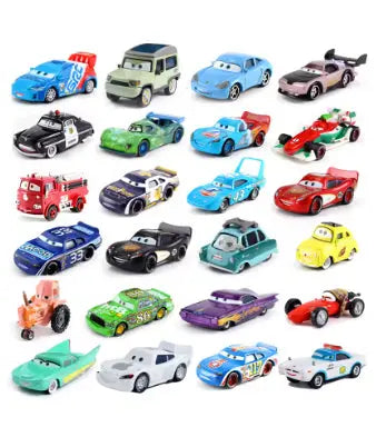 Disney Pixar 3 Z Professor And Lightning McQueen Matt Jackson Storm Ramirez Alloy Car Model Alloy Children&