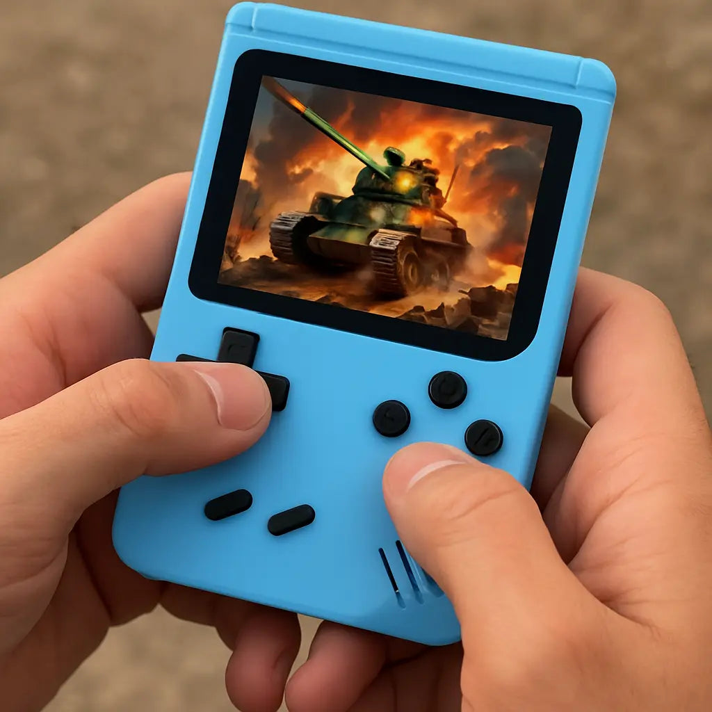 400 In 1 MINI Games Handheld Game Players Portable Retro Video Console Boy 8 Bit 3.0 Inch Color LCD Screen Games - Novarashop
