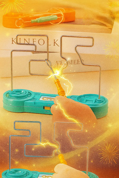 1pcs Fire Line Impact Electric Touch Maze Kids Puzzle Interactive CHILDREN&