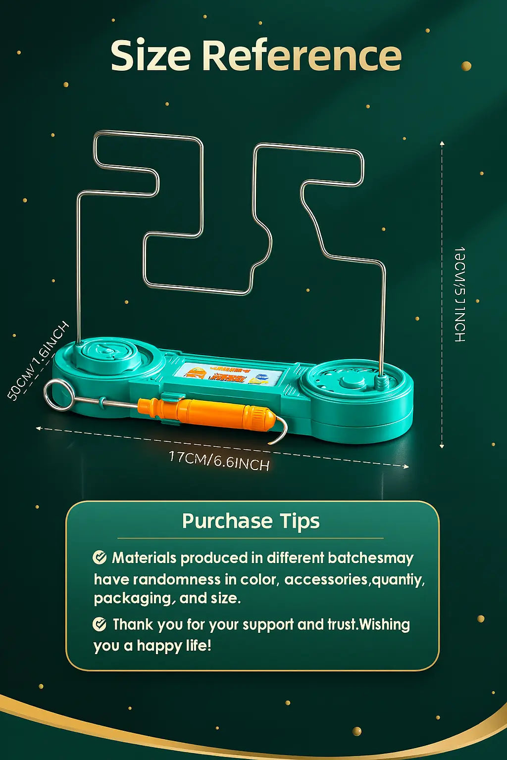 1pcs Fire Line Impact Electric Touch Maze Kids Puzzle Interactive CHILDREN&