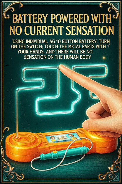 1pcs Fire Line Impact Electric Touch Maze Kids Puzzle Interactive CHILDREN&