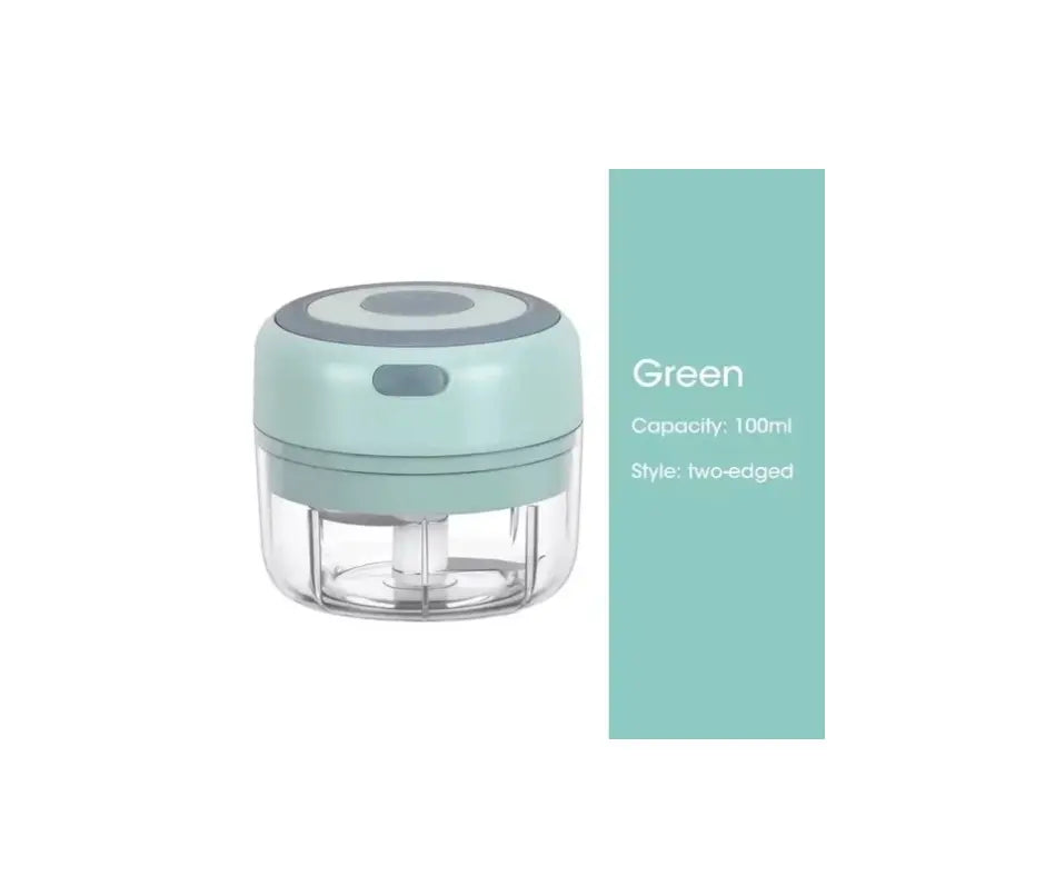 150ML/250ML/300ML Electric Garlic Chopper USB Charging Food Vegetable Meat Crusher Stainless Steel Mini Chili Garlic Masher Kitchen Gadgets - Novarashop