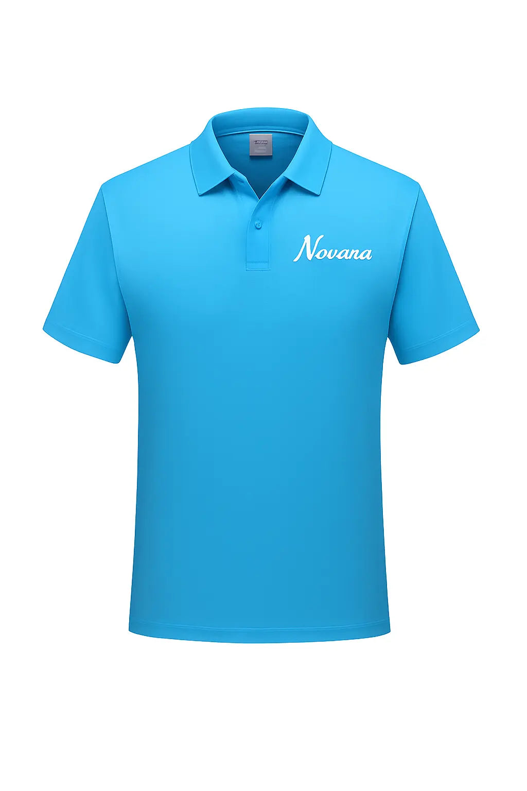 Novarasop Sports Polo Shirt Collar Short Sleeve Shirt Marathon Running Fitness Men Top DIY - Novarashop