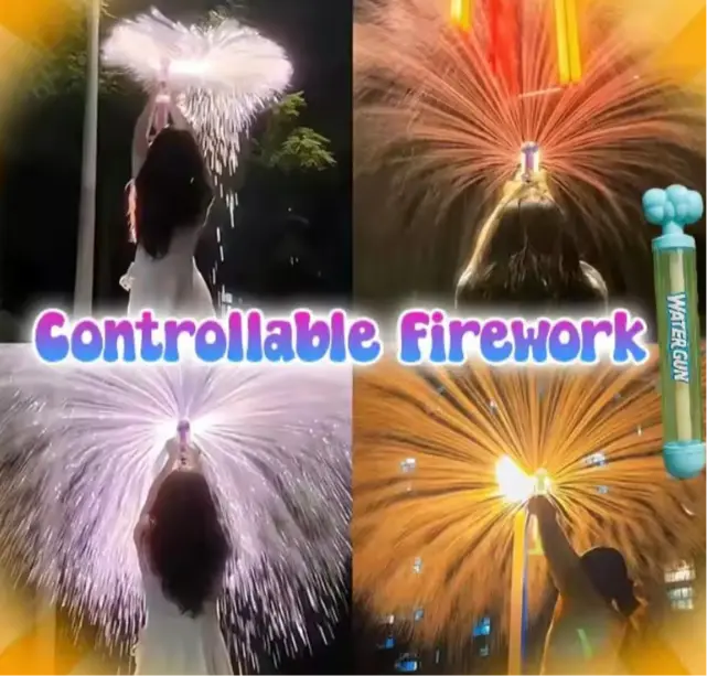 Firework Water Spray Gun, Cithway Firework Water Gun, Suitable for Parties, Concerts, Water Festivals, Pool Parties, Family Gath - Novarashop