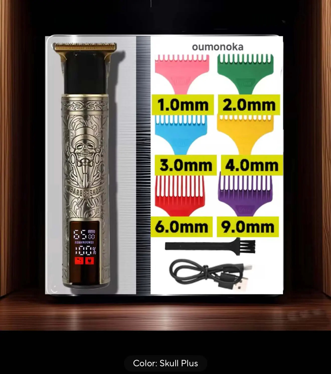 fashion T9 Hair Clipper Beard Shaving Body Hair Trimmer Clippers Electric Hair Cutting Machine Professional Barber Men Trimmer Shaver - Novarashop