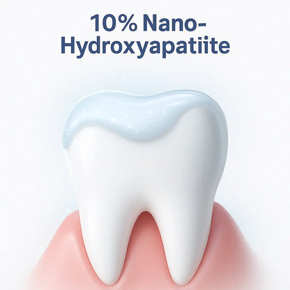 Whitening Teeth Toothpaste Enamel Repair Oral Hygiene Cleaning Stain Removal Fresh Breath Hydroxyapatite Brightening Toothpaste - Novarashop