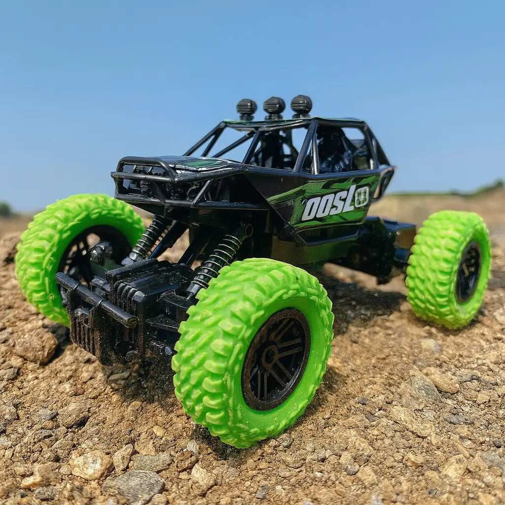 Hot Toy High Speed Remote Control Cars With Colorful Flashing LED Lights Rubber Wheels Off-road Car Toys For Boys Children Gifts - Novarashop